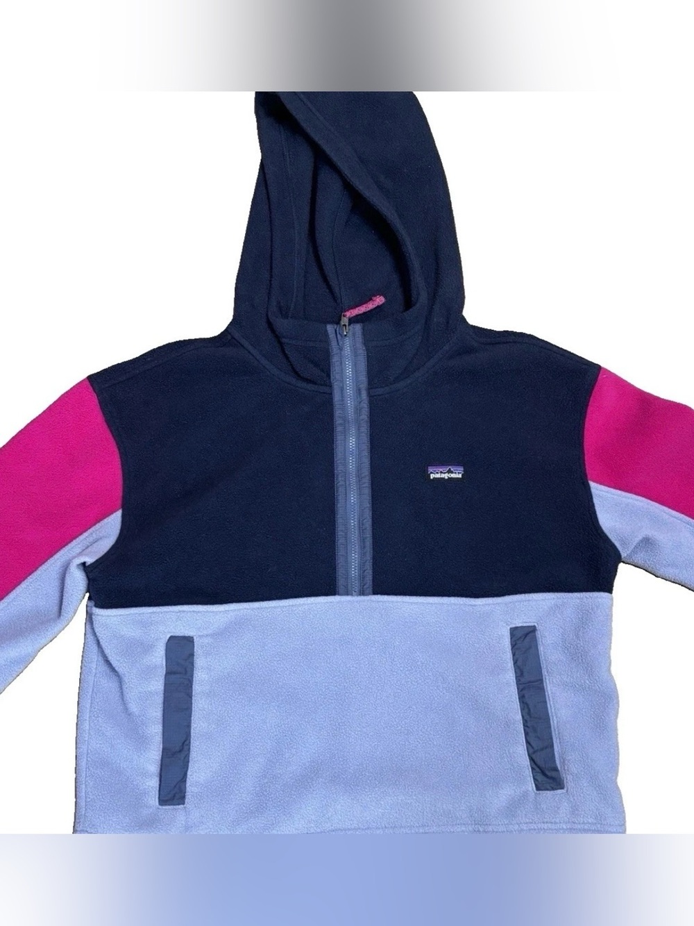 Patagonia Kids’ Microdini Cropped Hoody Pullover XL – New Without Tags